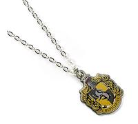 Harry Potter - Pendentif et collier plaqués argent Hufflepuff