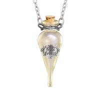 The Noble Collection Harry Potter Felix Felicis Pendant and Display - Includes 18in Chain & Collector Display - Officially Licensed Film Set Movie Replica Jewellery Gifts