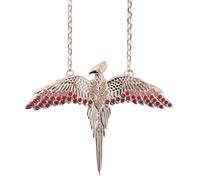 Harry Potter Phoenix Femme Collier couleur cuivrée Argent Sterling