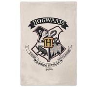 Harry Potter - Plaid Harry Potter Poudlard 110x130 cm - 100% Polyester - Blanc