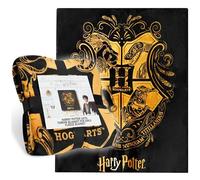 Harry Potter Plaid Polaire 150x130 cm, Plaid Chaud et Douce pour Canapé Lit, Peluche Jeté de Canapé, Harry Potter Decoration, Couverture Cosy Idee Cadeau