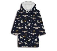 Harry Potter - Plaid Polaire Adulte, Couverture à manches et capuche, Taille unique