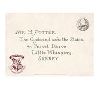 Harry Potter Plaque métallique décorative, Multicolore 21 x 15 cm