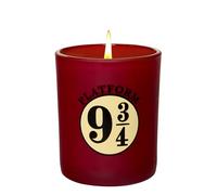 Harry Potter Plat 9 Glass Candle