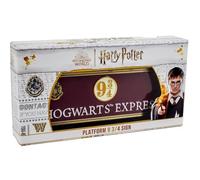 Harry Potter Plate-forme 9 3/4 métal Réplique panneau Support présentation Plaque décorative rouge Pour décoration maison Fans et collectionneurs
