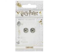 HARRY POTTER Platform 9 3/4 Femme Set de Boucles d'oreilles Noir/Argent Alliage Zinc