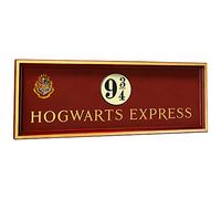 HARRY POTTER-PLAQUE POUDLARD EXPRESS QUAI 9 3/4 G