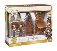 Wizarding World HARRY POTTER - PLAYSET LES TROIS BALAIS MAGICAL MINIS - Coffret Univers Magique Auberge Les Trois Balais Avec 2 Figurines Exclusives Et 5 Accessoires - Jouet Enfant 6 ans et +