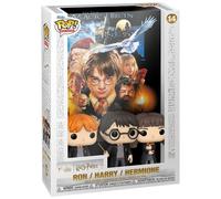 Harry Potter Pop! Movie Poster Et Figurine Sorcerer's Stone 9 Cm