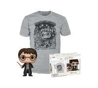 Funko Pop! Harry Potter Short Sleeve T-shirt Gris M