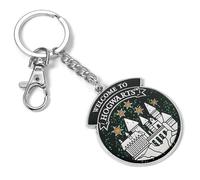 Harry Potter Porte-clés château de Poudlard (taille unique) (argent/noir/blanc)