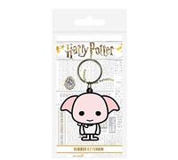 Harry Potter Porte-clés de style Chibi en caoutchouc représentant Dobby Multicolore 4,5 x 6 cm