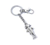 The Carat Shop – Porte-clé Dobby – Métal argenté avec mousqueton
