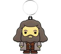 Harry Potter - Porte-clés en caoutchouc "Chibi" BS3155 (taille unique) (Marron/Jaune)