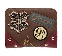 Harry Potter Portefeuille à Deux Volets pour Femme Motif Trunk