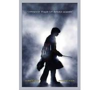 Harry Potter - Poster - et la Coupe de Feu, Tease + cadre interchangeable, Shinsuke® Maxi MDF argenté, vitre acrylique