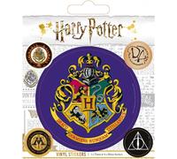 Harry Potter - Poudlard - Autocollants, pack de 5 vinyles BS2403 (taille unique) (Coloré)