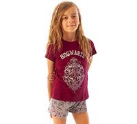 Harry Potter Poudlard Crest Glitter Print Girl's Long OU Short Leg Pyjamas