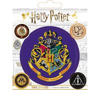Harry Potter - Poudlard - Pack de 5 autocollants - Vinyle TA8001 (taille unique) (Coloré)