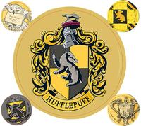 Harry Potter - Poufsouffle - Autocollants Lot de 5 - Vinyle TA894 (Taille unique) (Jaune)