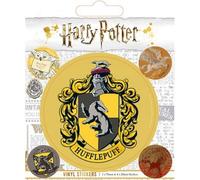 Harry Potter - Poufsouffle - Autocollants, pack de 5 en vinyle BS3130 (taille unique) (jaune/rouge/noir)