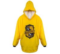 Harry Potter Poufsouffle Sweat à capuche surdimensionné Jaune, jaune, taille unique