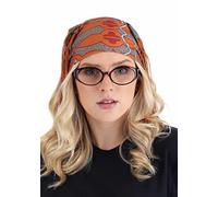 Harry Potter Professor Trelawney Kit foulard tricoté à franges et lunettes de costume, multicolore, défaut