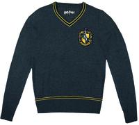 Harry Potter - Pull Anthracite Hommes Poufsouffle - XS