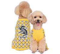 Harry Potter Pull Poufsouffle pour Animal de Compagnie - Taille M | Costumes pour Chiens, Pull pour Chien | Vêtements et Accessoires pour Chiens pour Maisons de Poudlard, Poufsouffle, Jaune