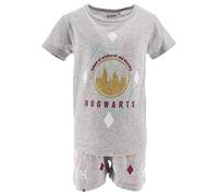 HARRY POTTER, Pyjama Court, Fille (Gris,12 Ans)