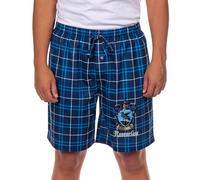 Harry Potter Pyjama pour homme avec écusson de la maison, bleu, Medium
