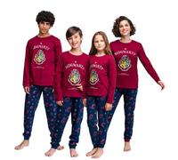 Harry Potter Pyjamas pour Fille, Pyjamas Poudlard, Ensemble de Pyjama Familial Assorti, Cadeau pour Enfants et Adolescents | Taille 8 Ans - Fille