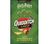 Harry Potter - Quidditch - Le match - Jeu de rapidité - Collectif - Gallimard jeunesse - Jeux livres objets