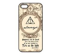 Harry Potter Quote Fashion Super Fit iPhone 4/4s Case Pattern Design Solid Rubber Customized Cover Case for iPhone 4 4s 4s-linda1341