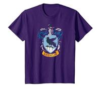 Harry Potter Ravenclaw House Crest T-Shirt, Enfant, Violet, 8 Ans