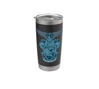 Harry Potter Ravenclaw Raven Crest Gobelet isotherme en acier inoxydable double paroi