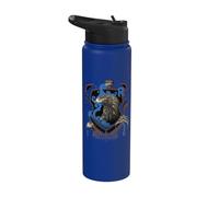 Harry Potter Ravenclaw Shield Realistic Eagle Stainless Steel Insulated Water Bottle