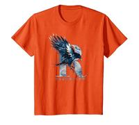 Harry Potter Ravenclaw Watercolour R T-Shirt, Enfant, Orange, 2 Ans