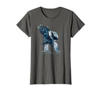 Harry Potter Ravenclaw Watercolour R T-Shirt, Femme, Asphalte, M