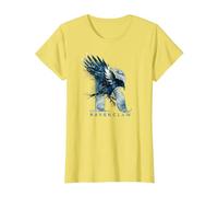 Harry Potter Ravenclaw Watercolour R T-Shirt, Femme, Citron, 3XL