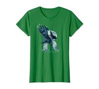 Harry Potter Ravenclaw Watercolour R T-Shirt, Femme, Vert Kelly, XXL