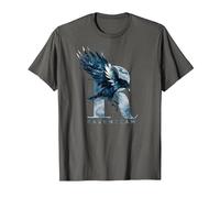 Harry Potter Ravenclaw Watercolour R T-Shirt, Homme, Asphalte, L