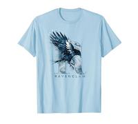 Harry Potter Ravenclaw Watercolour R T-Shirt, Homme, Bleu Céleste, L