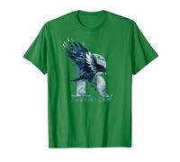 Harry Potter Ravenclaw Watercolour R T-Shirt, Homme, Vert Kelly, S
