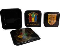 Harry Potter - Récipients pour friandises, 3 en 1 Lot de 3 TA13365 (Taille unique) (Noir/Multicolore)