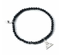 Harry Potter - Reliques De La Mort -Charme En Argent & Bracelet Perle