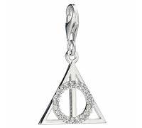 Harry Potter The Carat Shop Breloque reliques de la Mort avec éléments en Cristal, Argent Sterling, Cristal