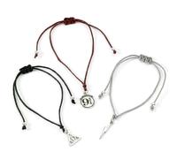 Harry Potter Reliques de la Mort Ensemble d'Amitié 3 bracelets The Carat Shop