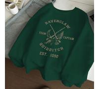 Harry Potter, représentant de Serdaigle, motif et impression de l'aigle, Sweat-shirt-shirt femme de couleur unie, Sweat-shirt-shirt oversize, Top en coton pour femme, style collège de rue, convient au