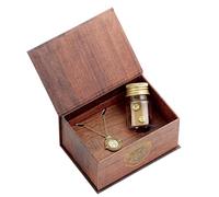 Harry Potter - Coffret cadeau Hermione retourneur de temps Collier et Boucles (Doré) G
